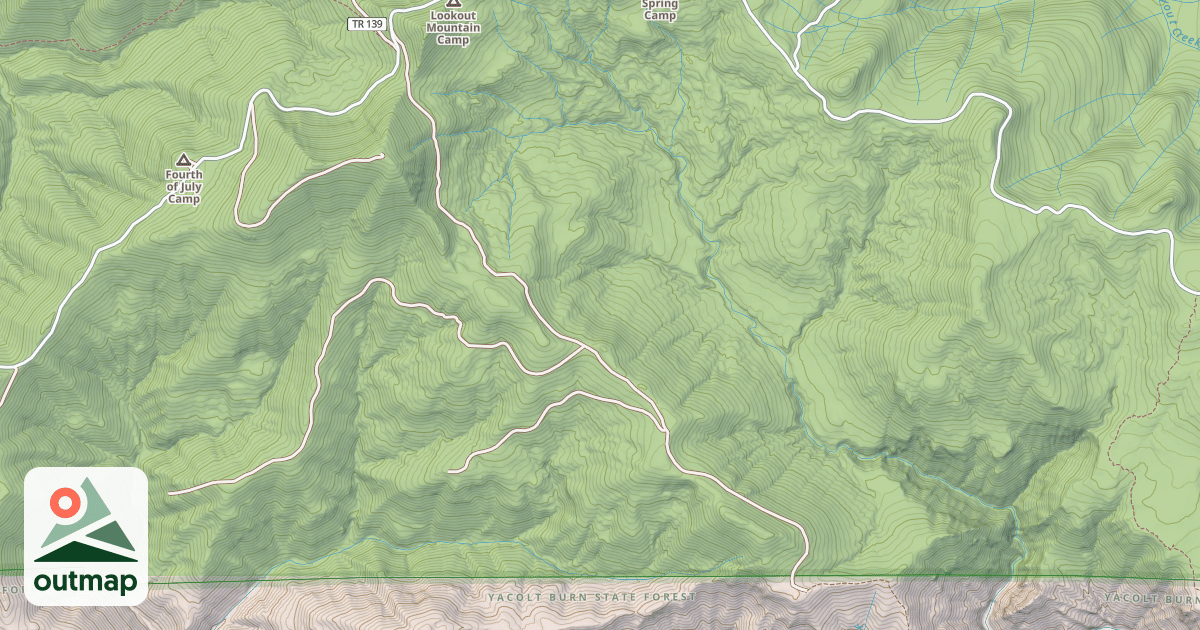 Map of 3 CORNER ROCK