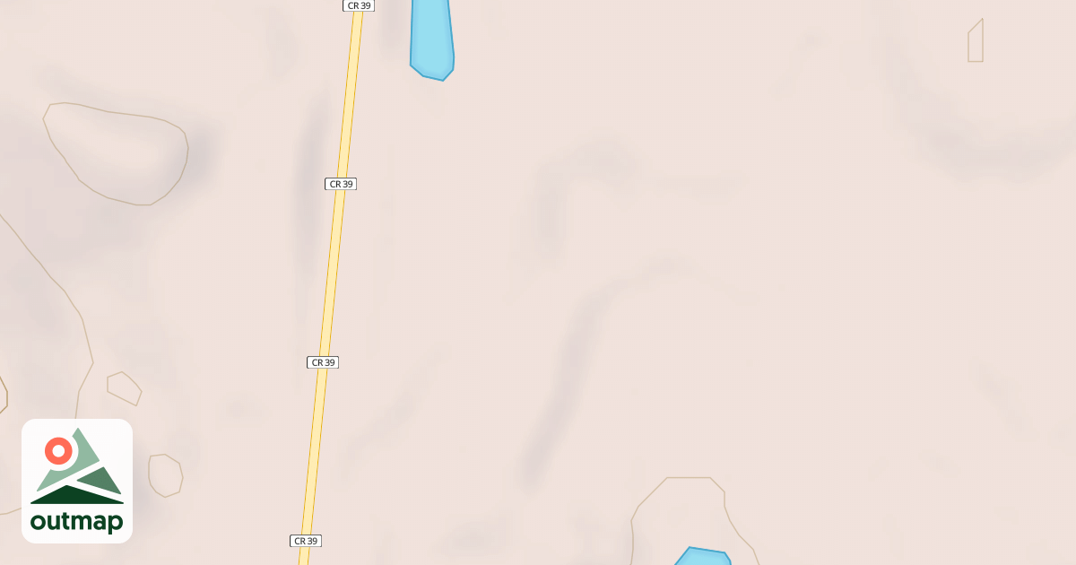 Map of CASS CO. 39 SPUR 2864