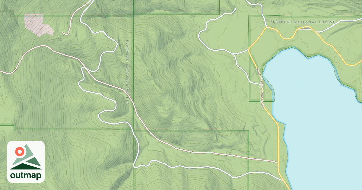 Map of FISH CREEK