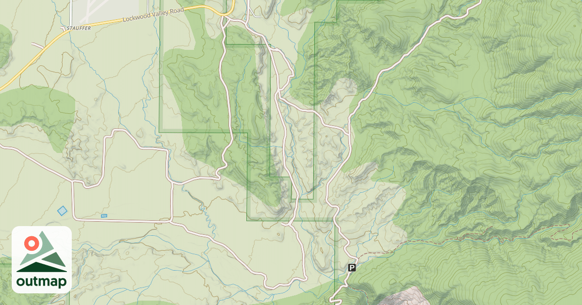 Map of LOCKWOOD CR.
