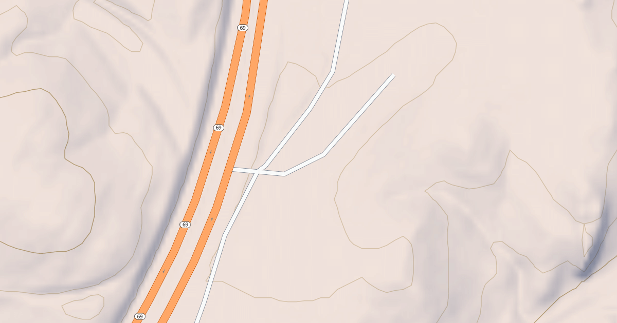 Map preview of BLM National GTLF Public Motorized Roads 01f62107-be60-409a-99f1-66ee64701258