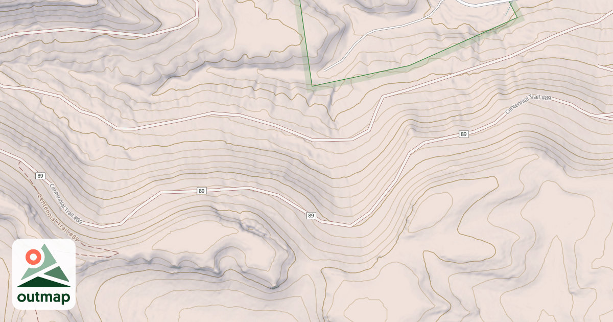 Map of Centennial On Northern Hills