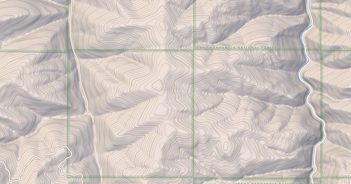 Map preview of Fishhook Face Ohv