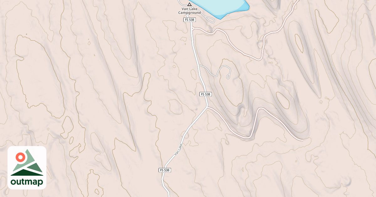 Map of GOAT CREEK LION CREEK