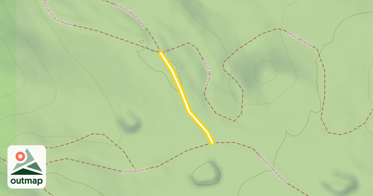 Map of Beaver/Clearwater