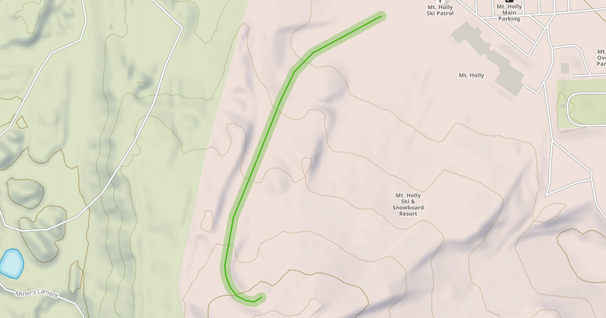 Map preview of Grant's Trail
