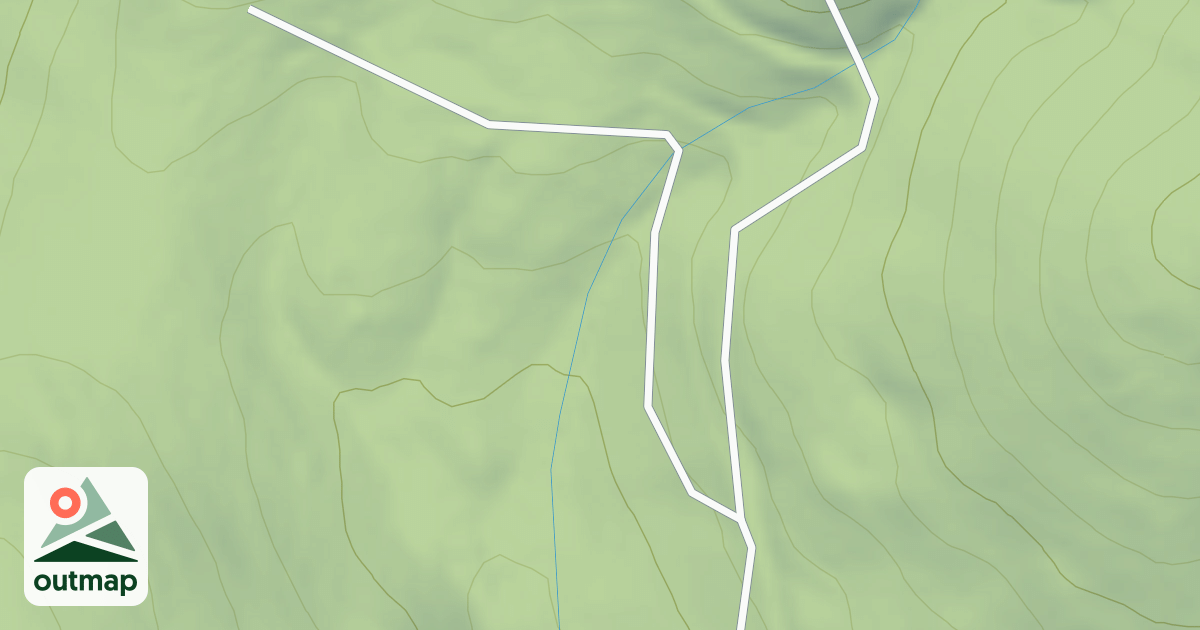 Map of COYOTE GAP GUARD STATION