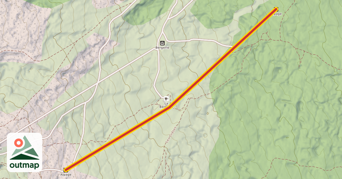 Map of Alpage