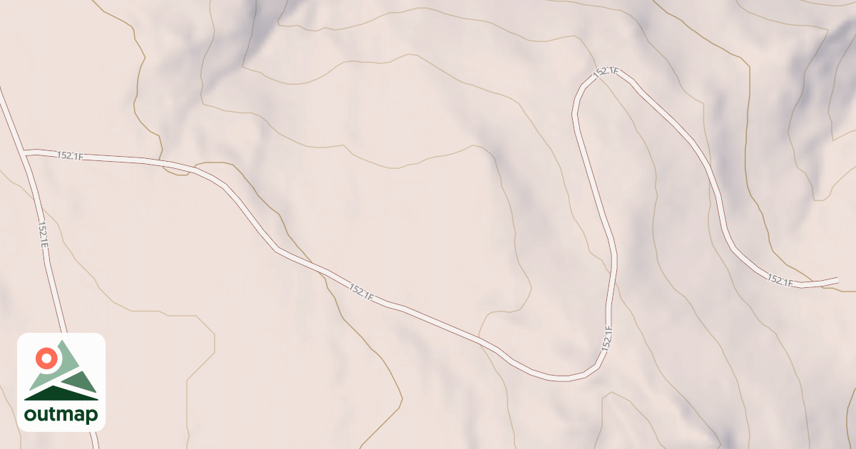 Map of ESTES CREEK BR 1F