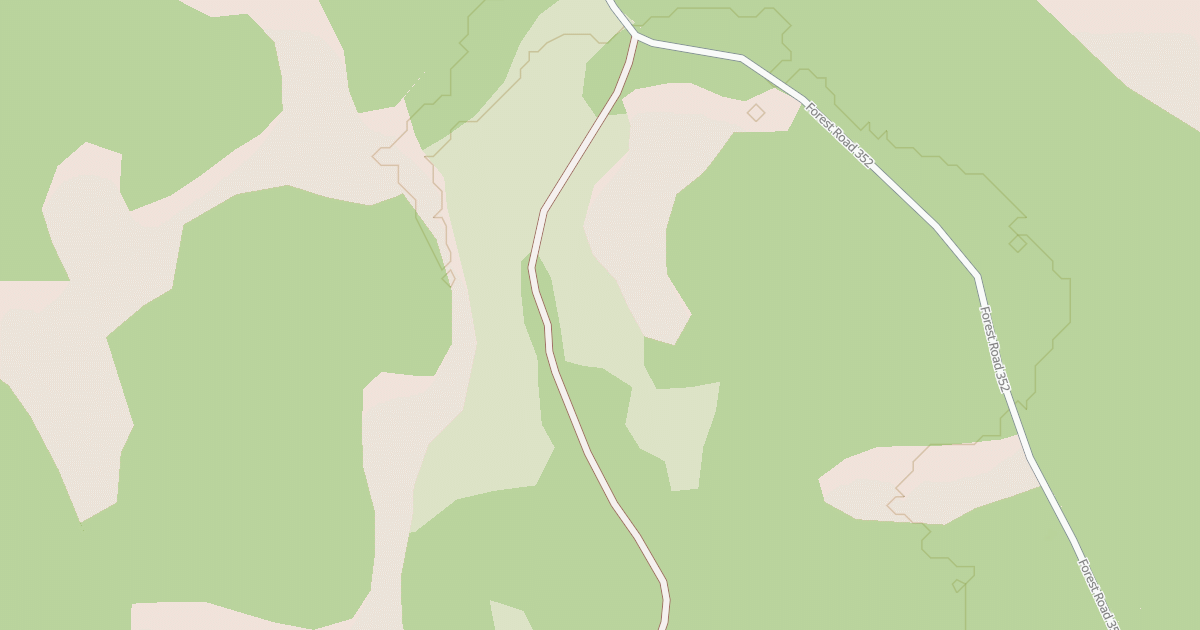 Map preview of USFS National Forest System Roads {6C855606-C427-4180-8320-EF9FF7AD612B}