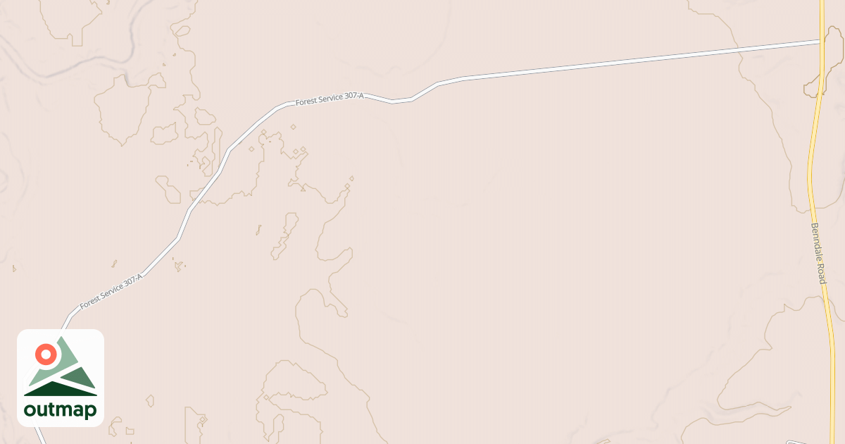 Map of USFS National Forest System Roads {4CE12033-EBA8-45E7-86D8-97818ACDA76F}