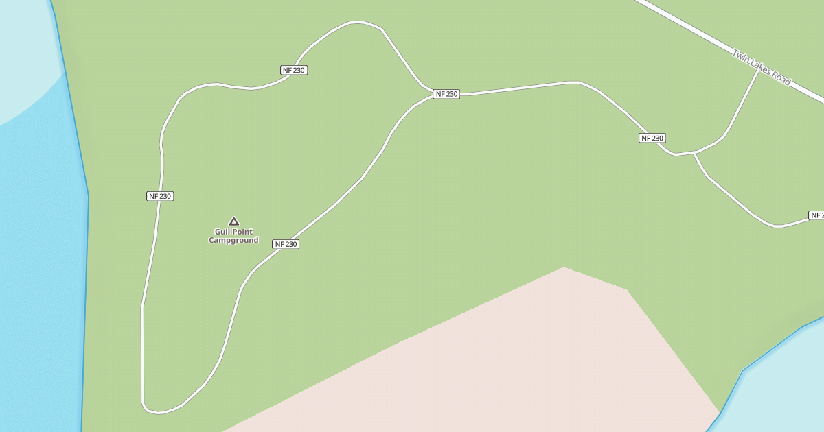 Map preview of CAMPGROUND LOOP