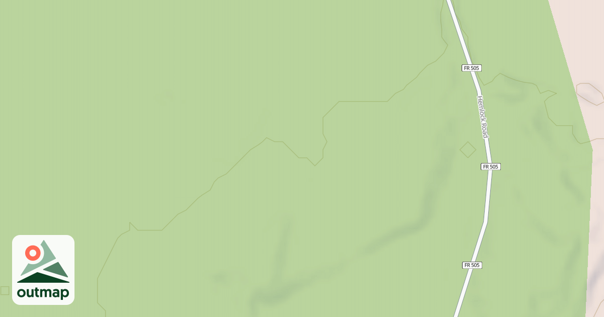 Map of FR 505D