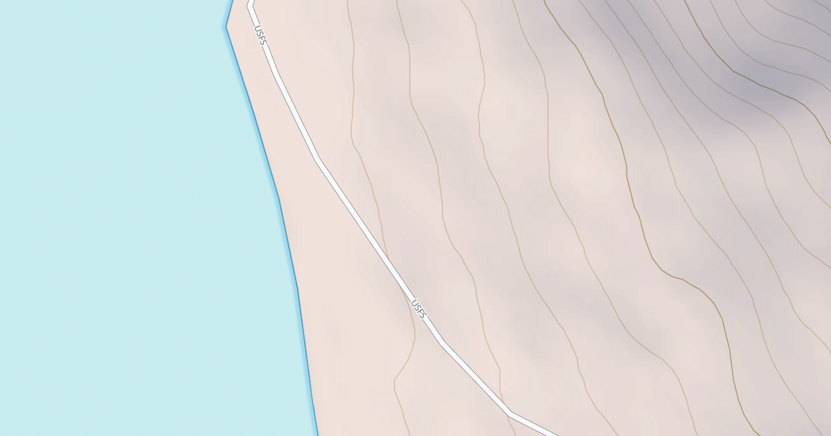 Map preview of Twin Lakes Road