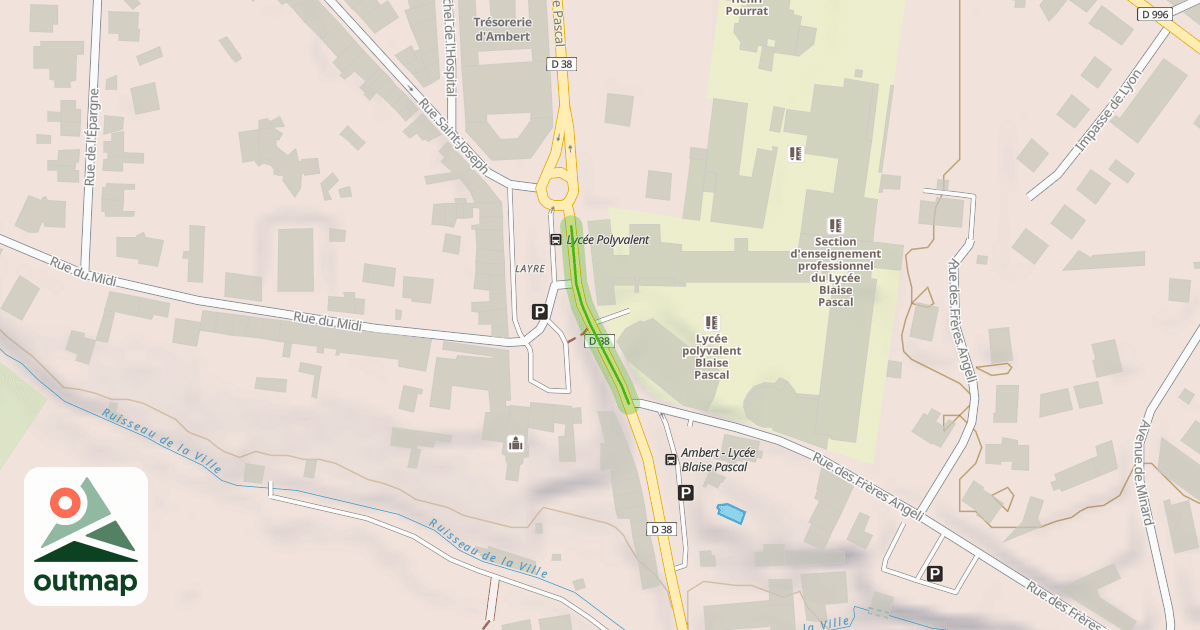 Map of Rue Blaise Pascal