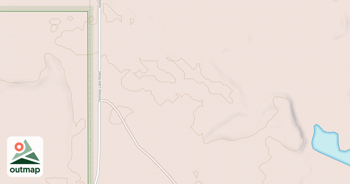 Map of USFS Motor Vehicle Use Map Trails 24527