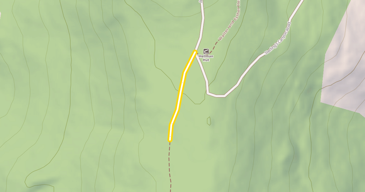 Map preview of Hellman Way