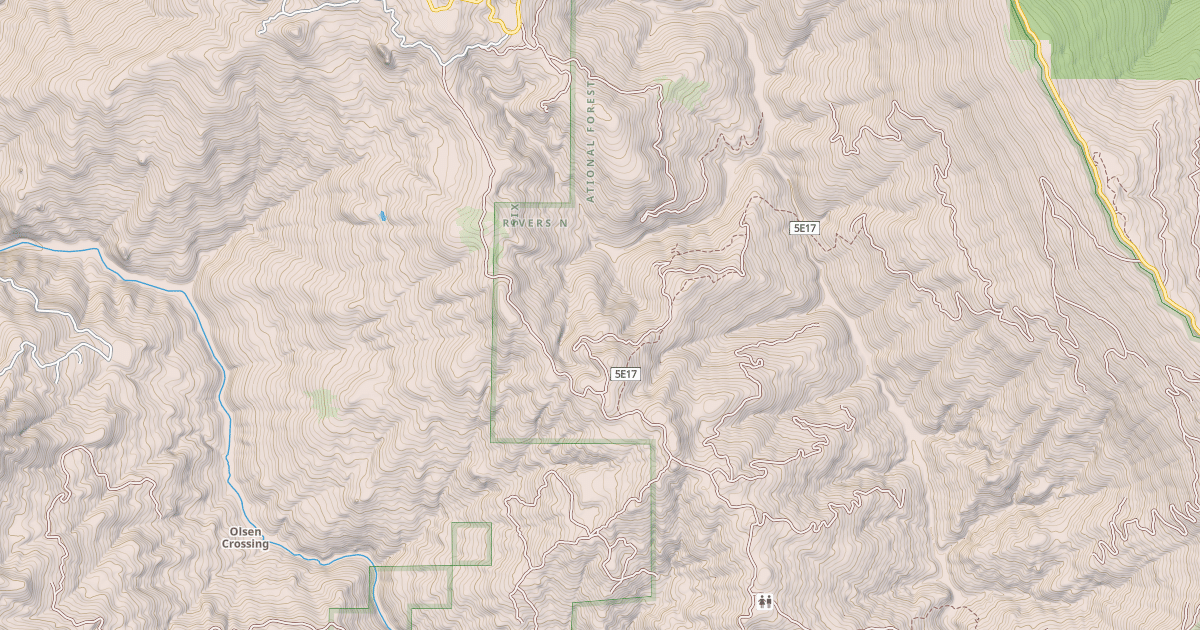 Map preview of PILOT RIDGE
