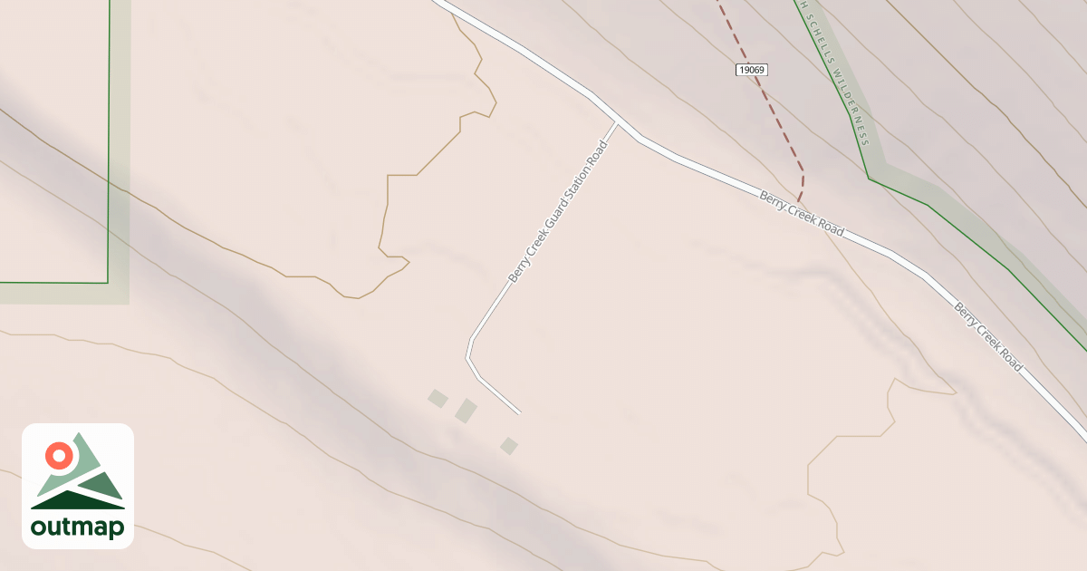 Map of BERRY CREEK GS