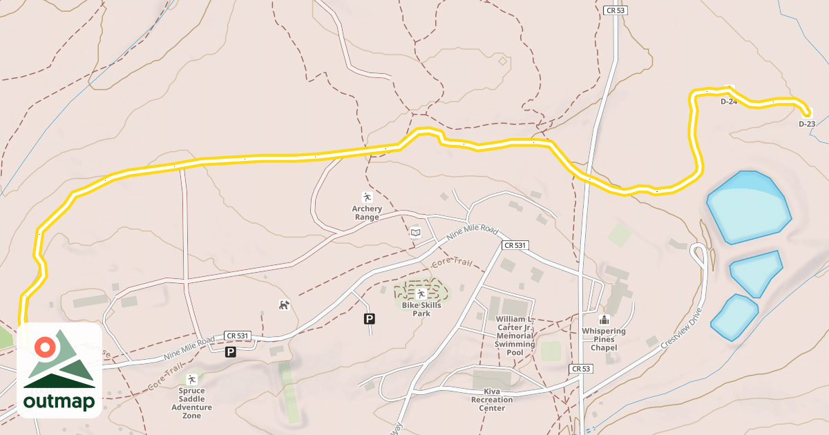 Map of Nice N Easy