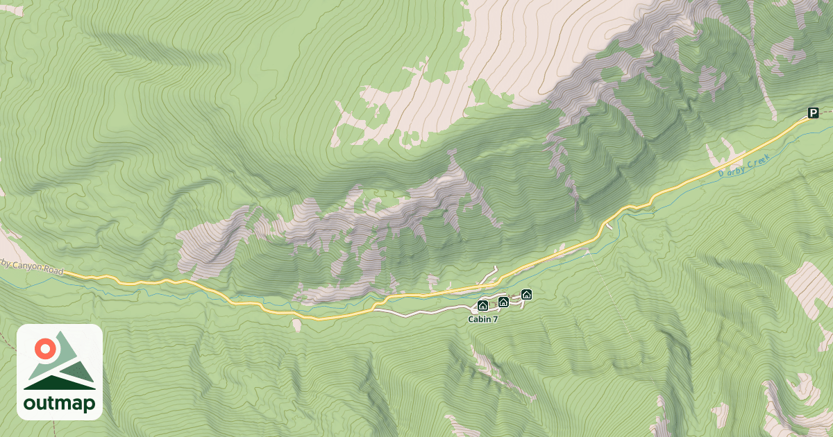 Map of DARBY CREEK