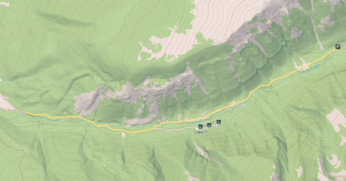 Map preview of DARBY CREEK