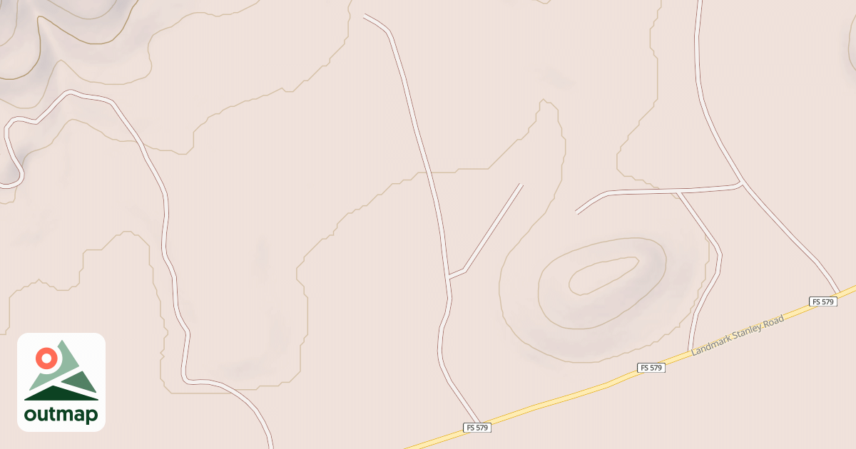 Map of JENSEN CABIN