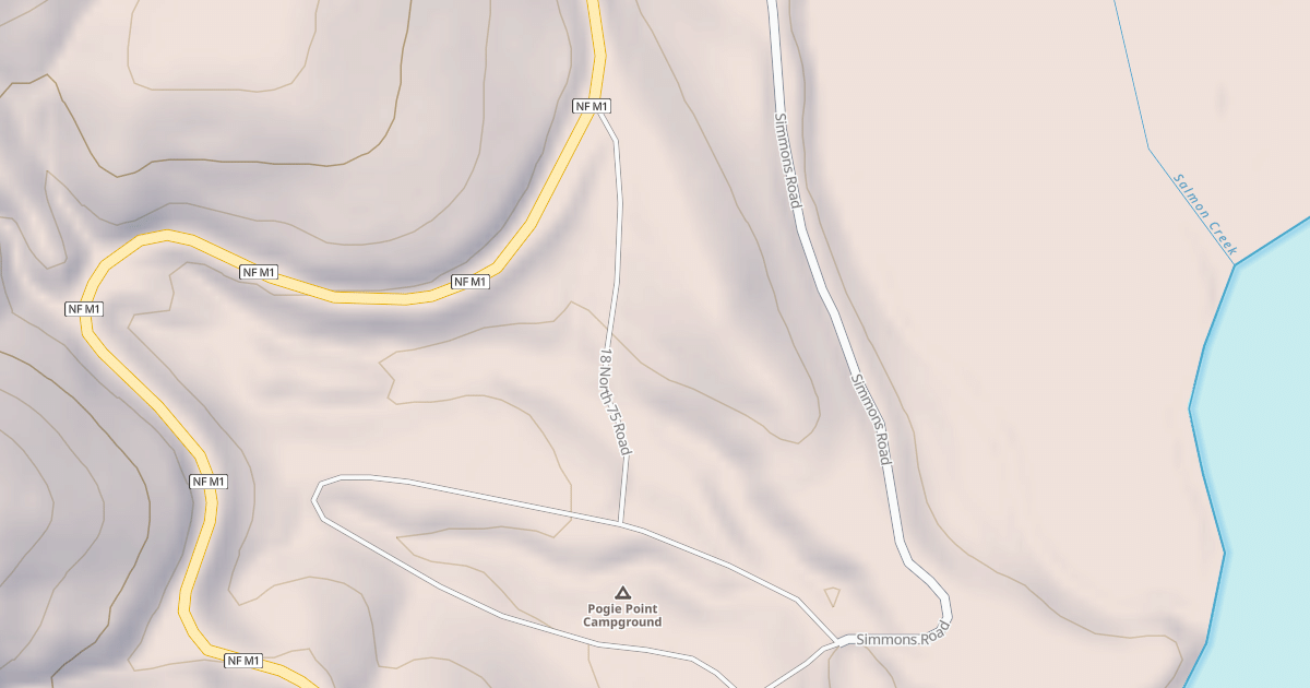 Map preview of POGIE POINT C.G.