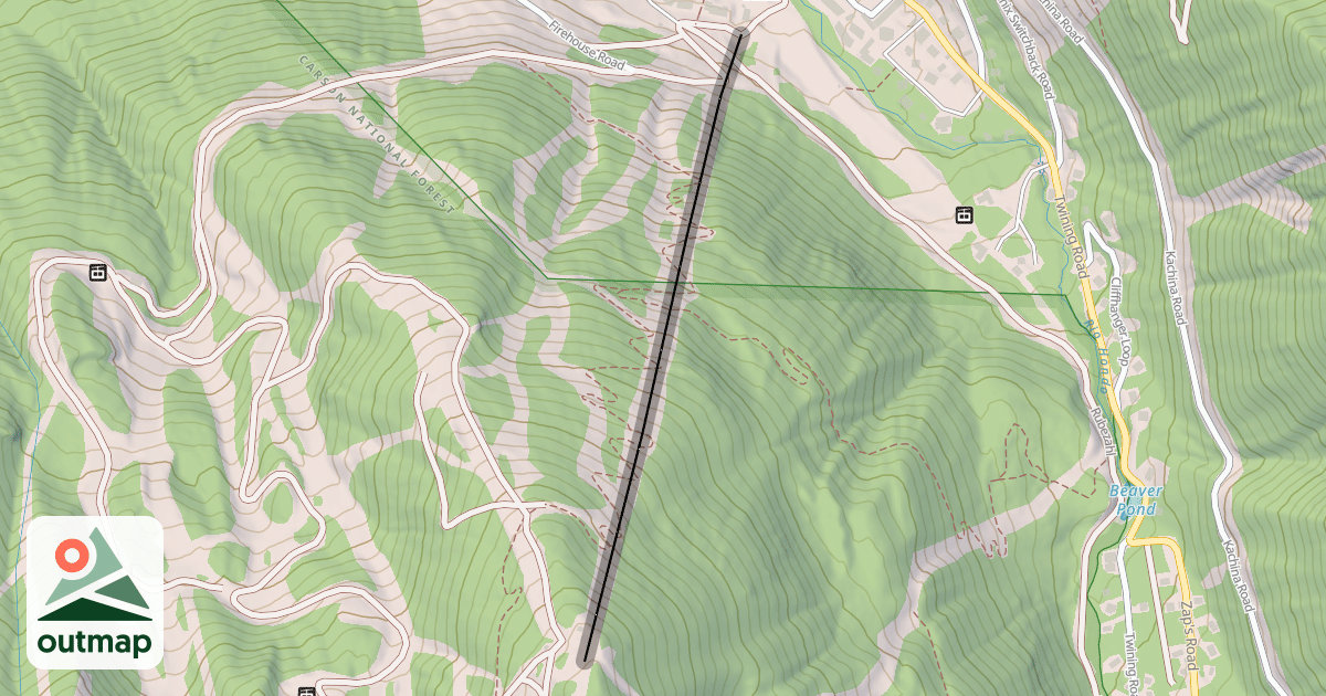Map of Al's Run
