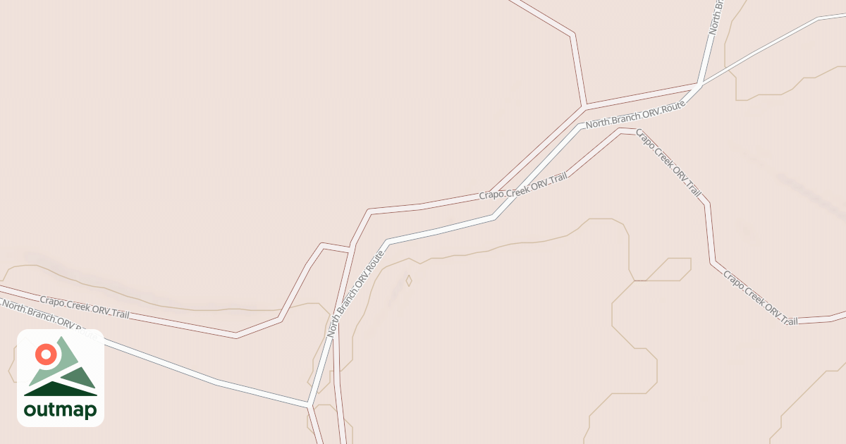 Map of North Branch Route