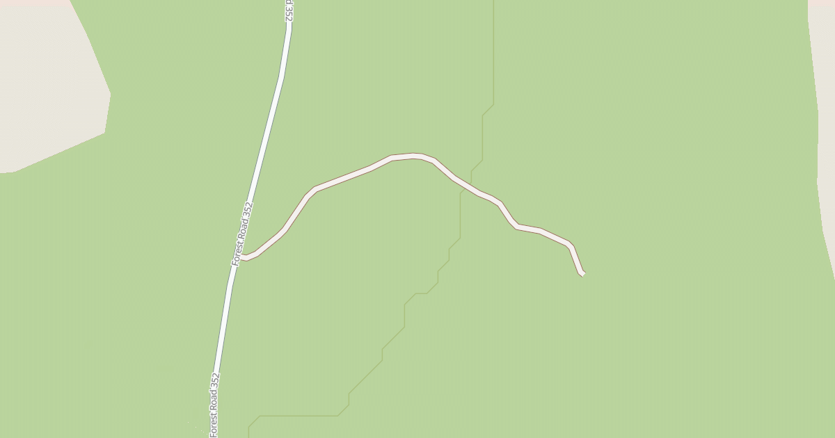 Map preview of USFS National Forest System Roads {B05206DA-7116-400B-B62D-F56CD2898590}