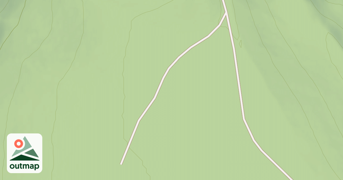 Map of GARDEN SPRING DRAINAGE