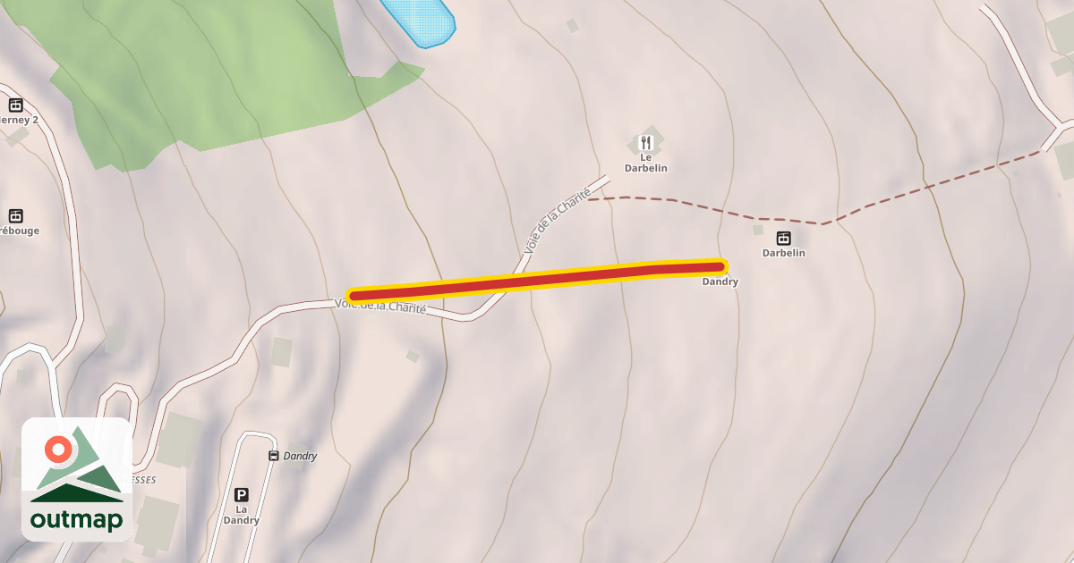 Map of Dandry