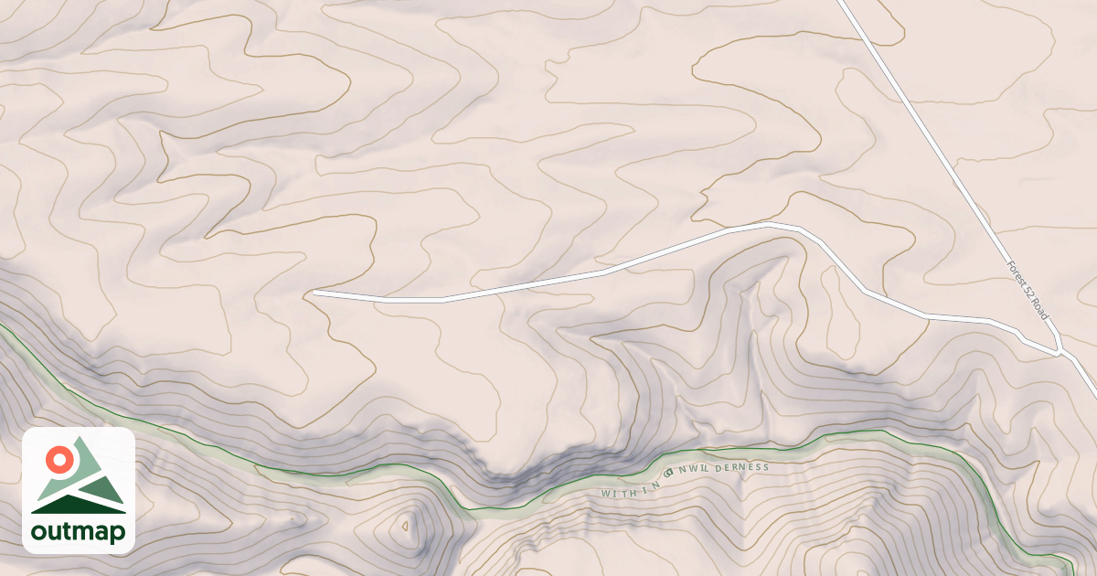 Map of USFS National Forest System Roads {9C740D6D-310D-411D-934D-15EF92FF3A61}