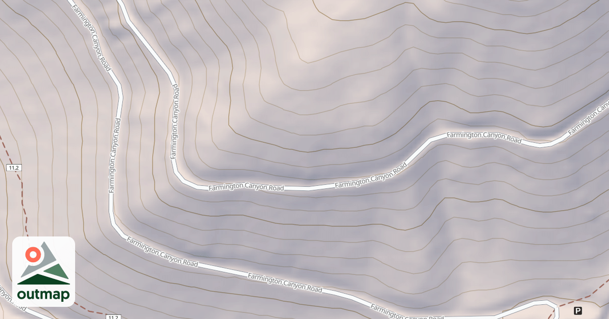 Map of FARMINGTON CANYON ATV