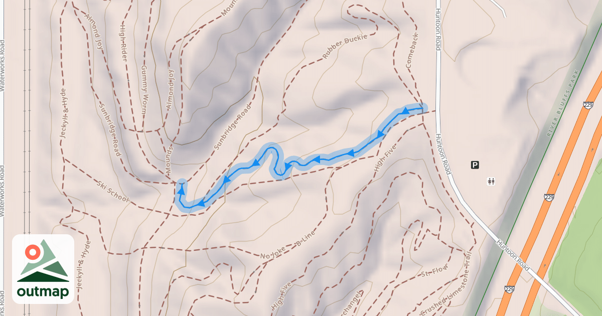 Map of Splish Splash