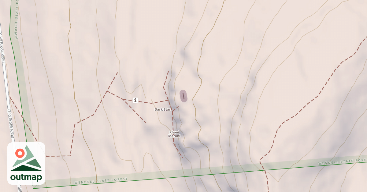 Map of Climbing Crag