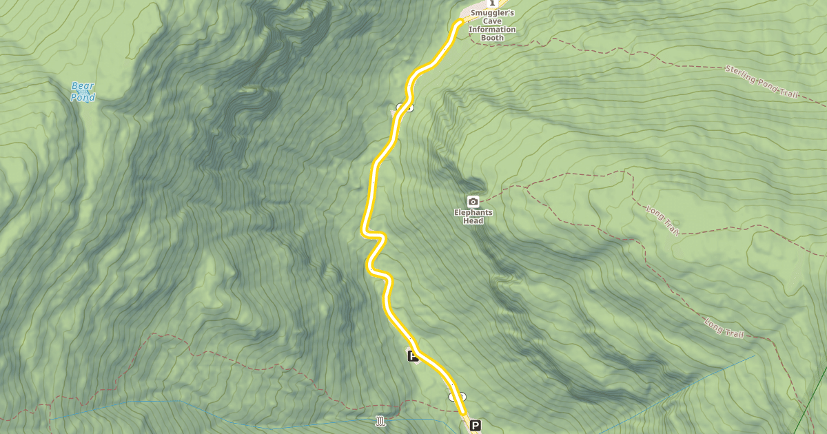 Map preview of Vermont Route 108 South