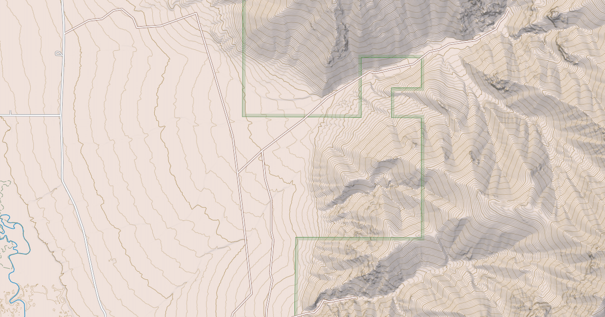 Map preview of RAMSHORN CANYON