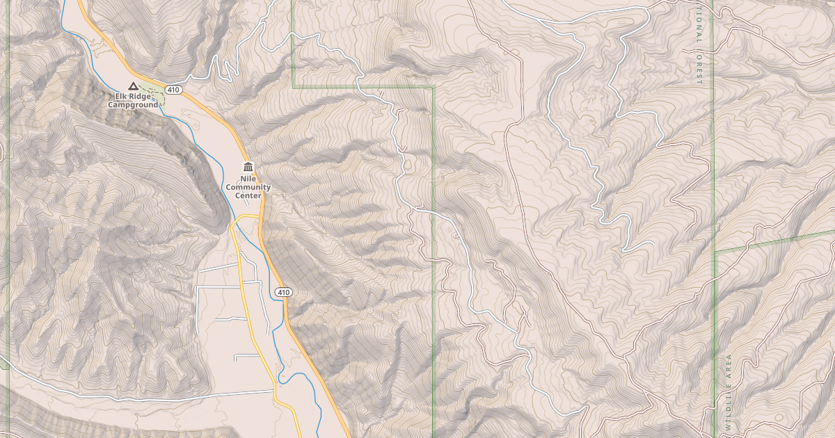 Map preview of MUD LAKE
