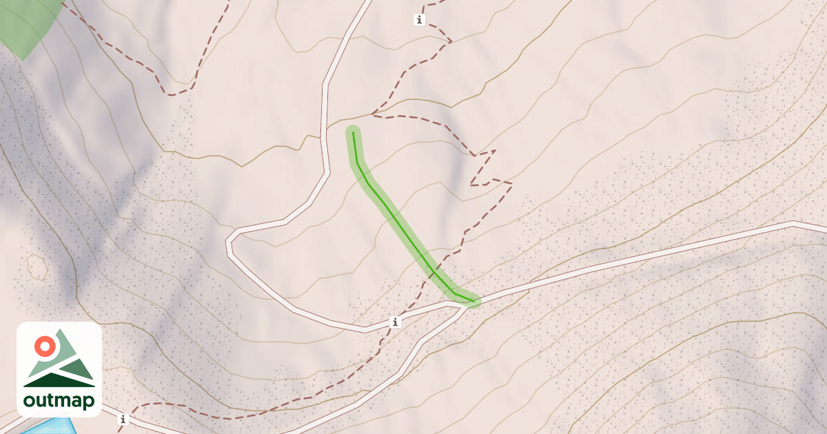 Map of Cabane du Berger