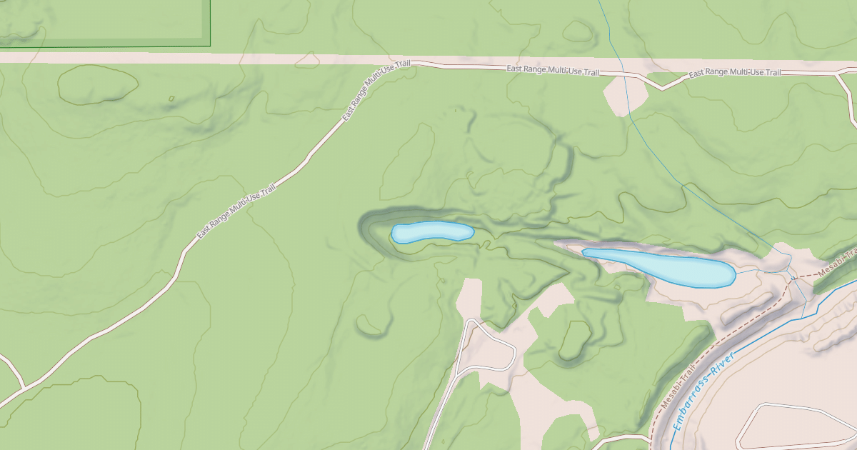 Map preview of East Range OHV Trail
