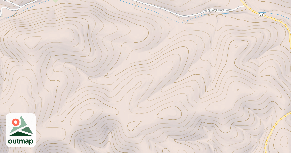 Map of NORTH WEED