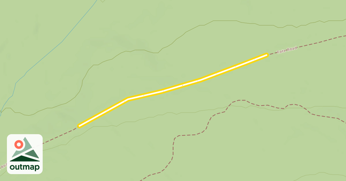 Map of Tote Road