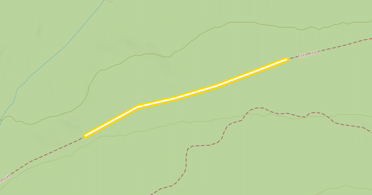 Map preview of Tote Road