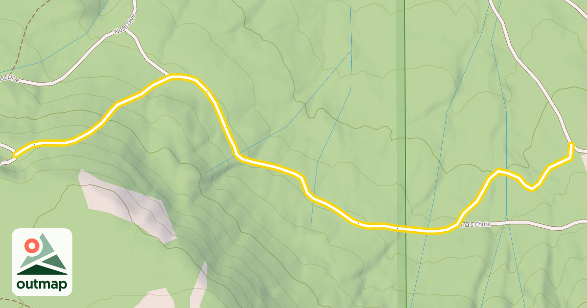 Map of Ana's Chute