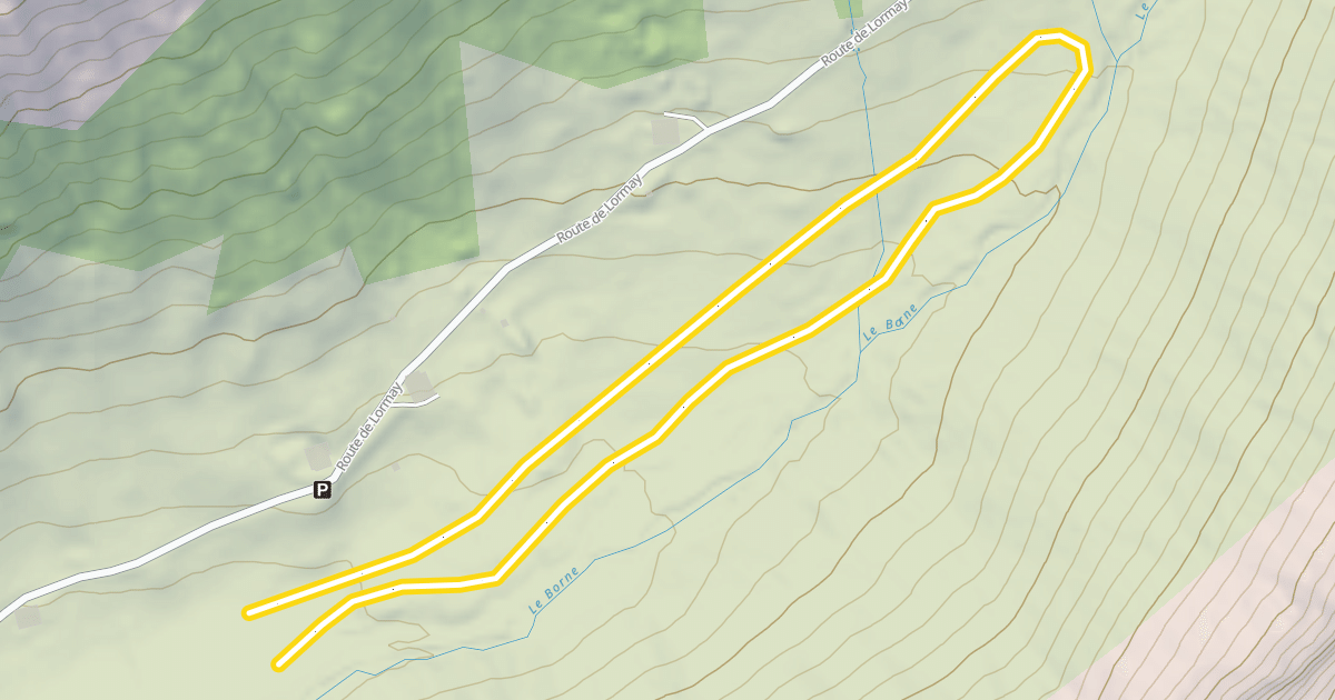 Map preview of La bornandine