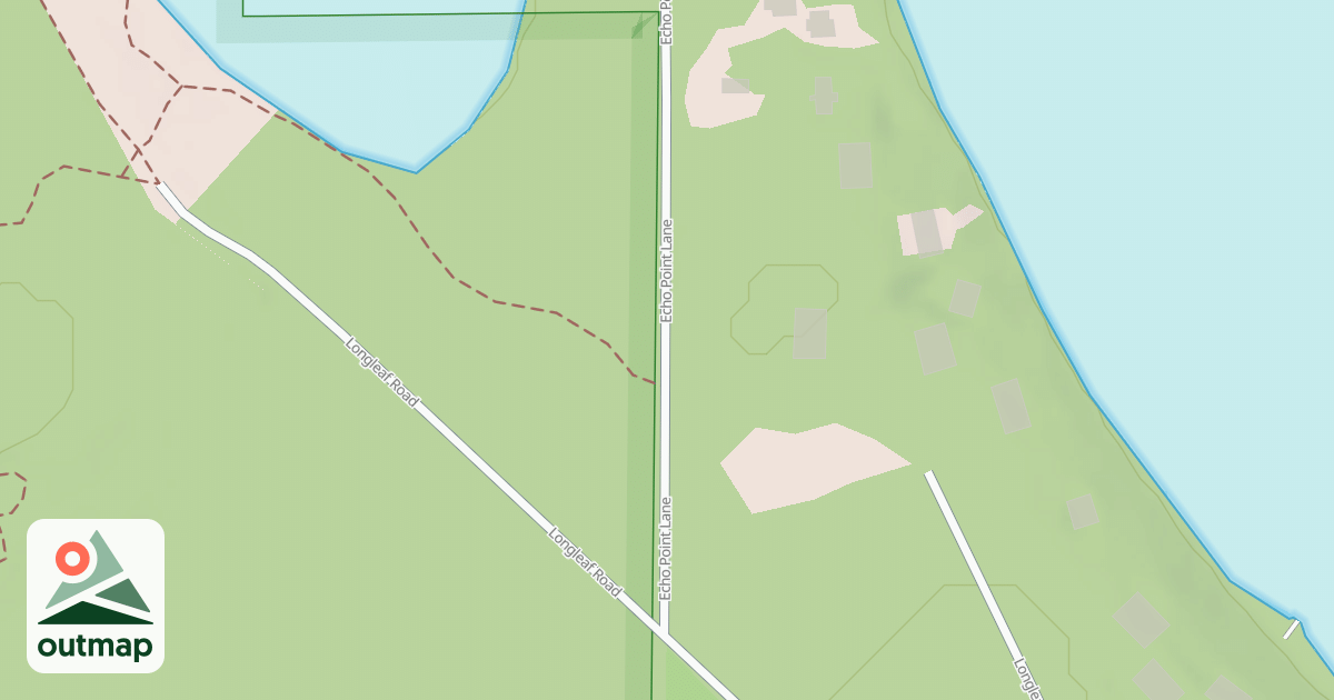 Map of ECHO POINT LANE