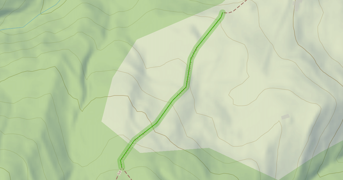 Map preview of Sentier de la Barre du Plan