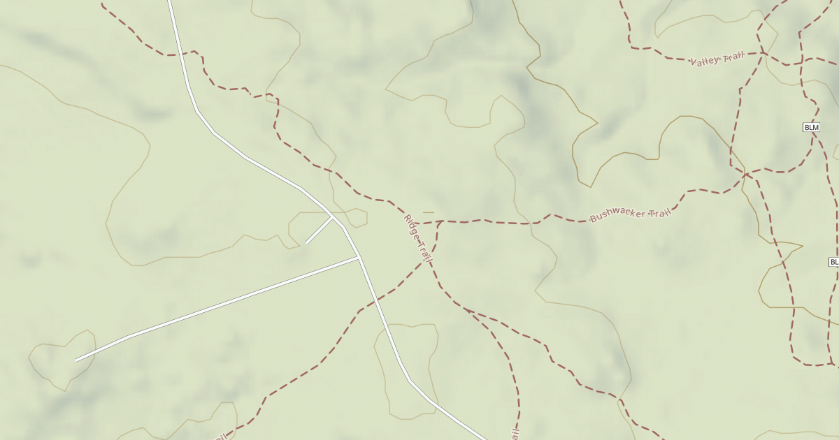 Map preview of Bushwacker Trail